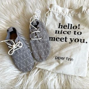 NWT! Piper Finn Geo Suede - Original Oxfords - Hard Sole